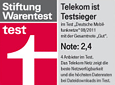 Netztest Stiftung Warentest 2011
